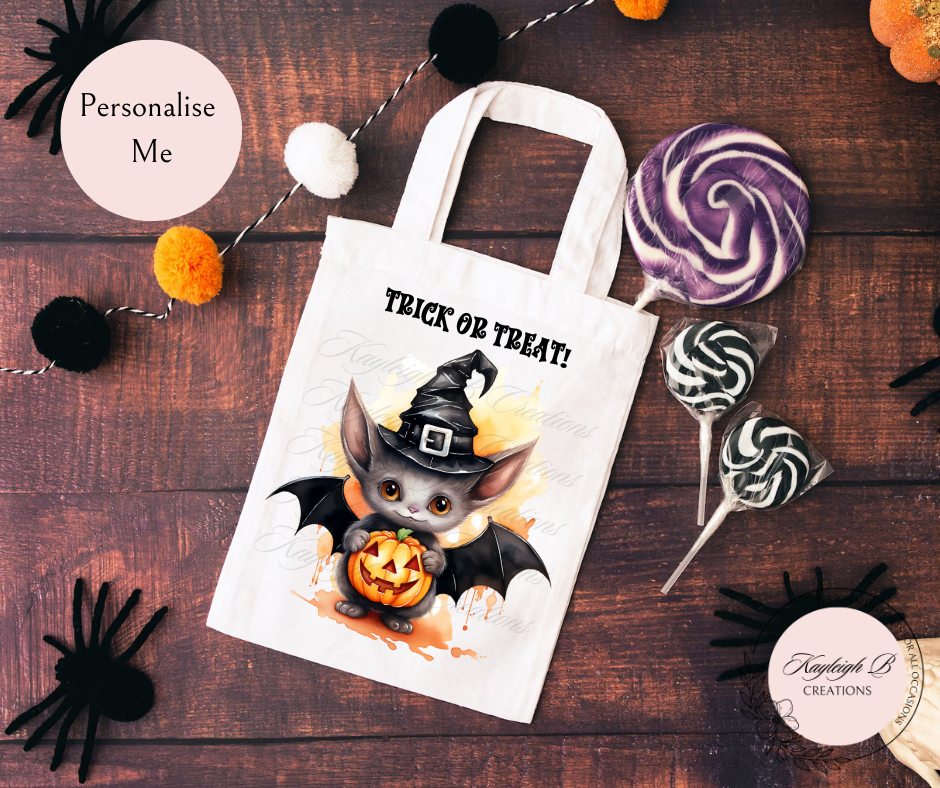 Trick or Treat Bag - 10 Designs to choose from