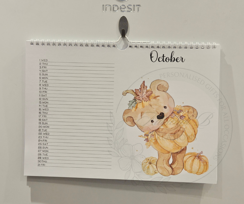 Beau & Bella 2025 Calendar