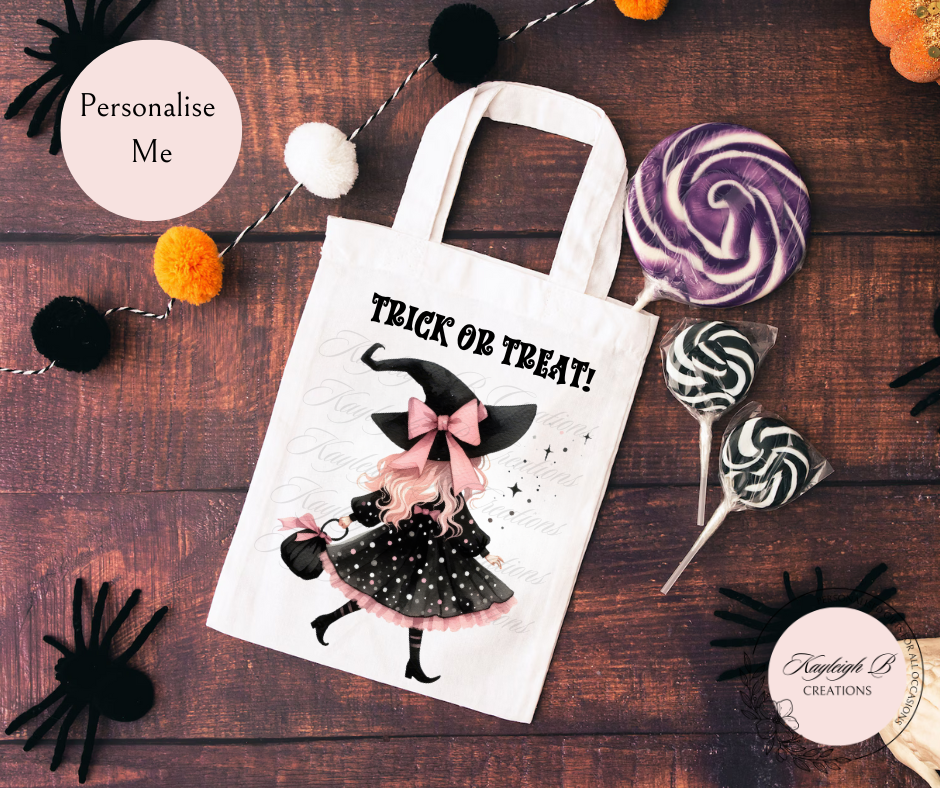 Trick or Treat Bag - 10 Designs to choose from