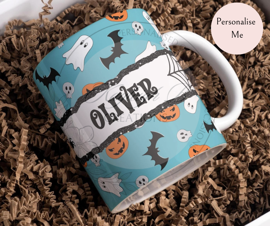 Halloween Name Mug