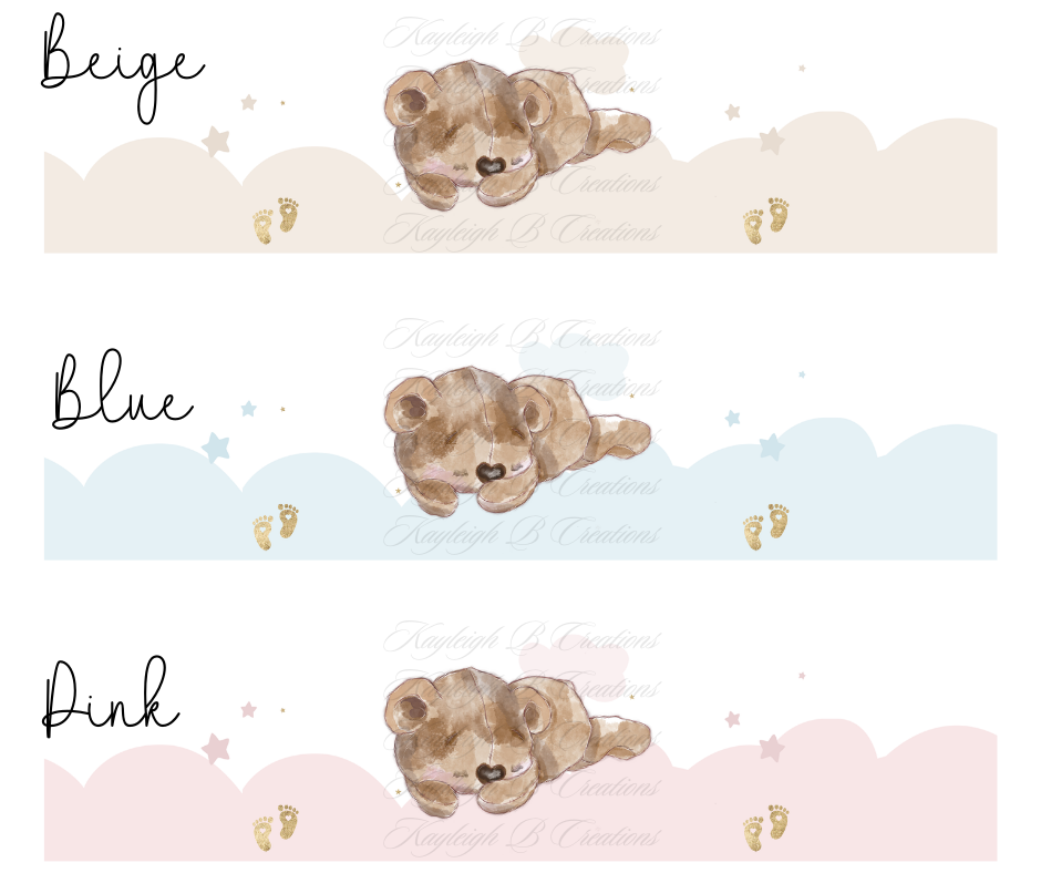 New Baby A4 Print