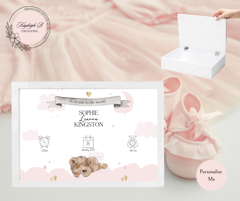 Baby Keepsake Box