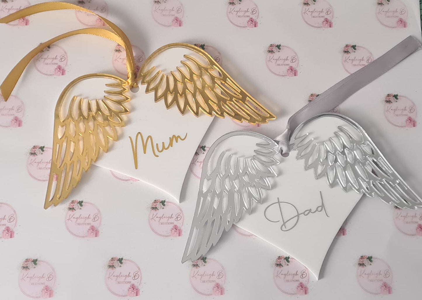 Memorial Heart & Wings