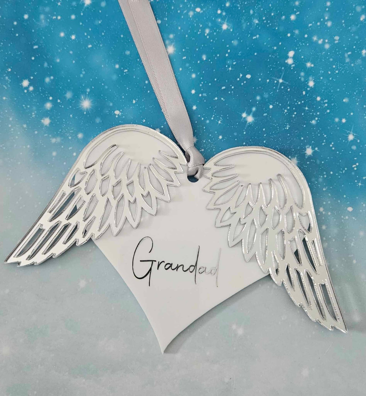 Memorial Heart & Wings
