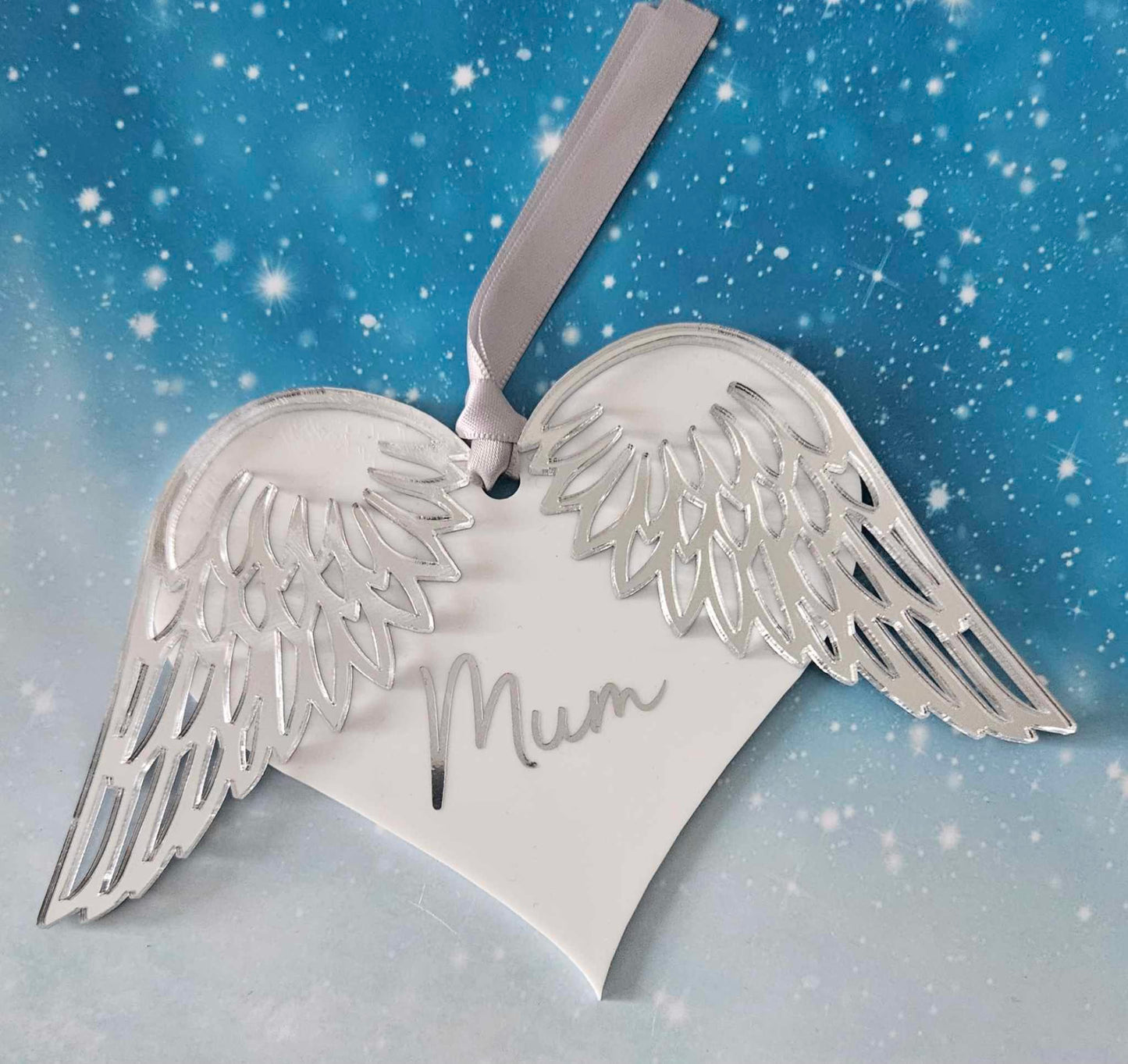 Memorial Heart & Wings