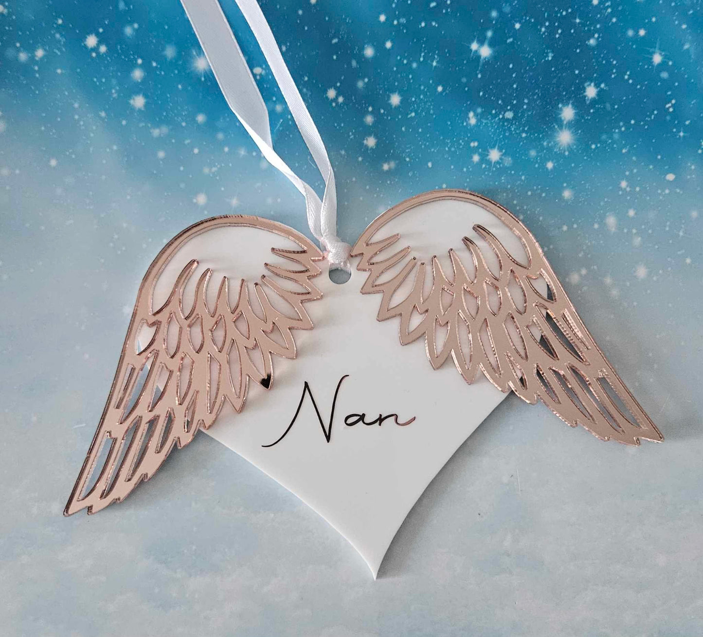 Memorial Heart & Wings