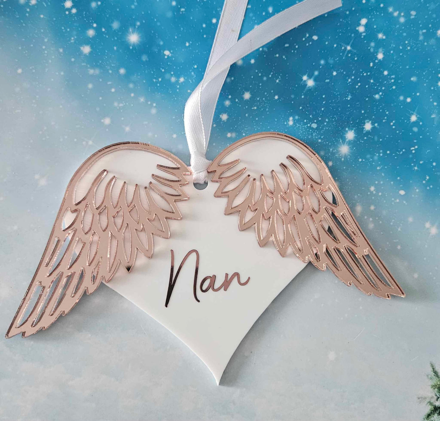 Memorial Heart & Wings