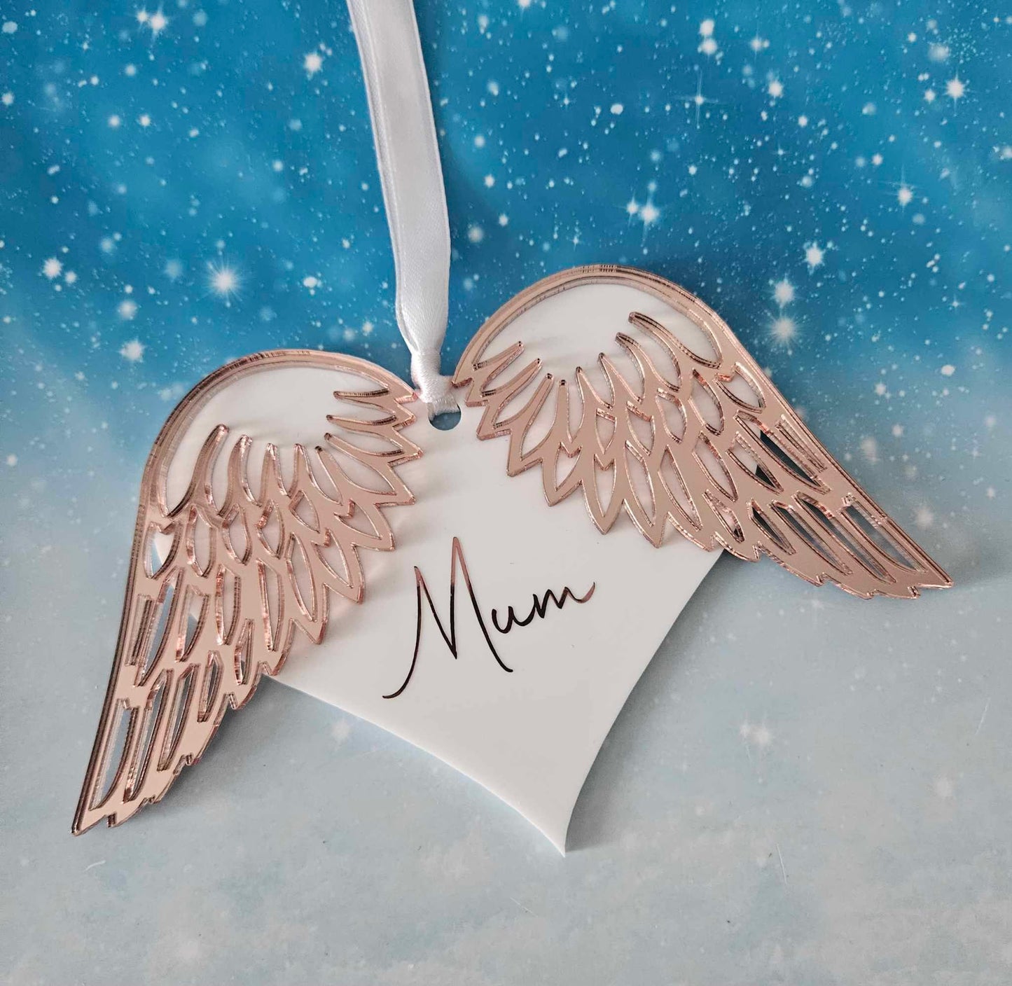 Memorial Heart & Wings
