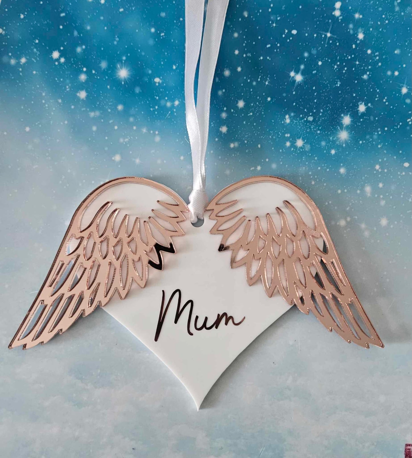 Memorial Heart & Wings