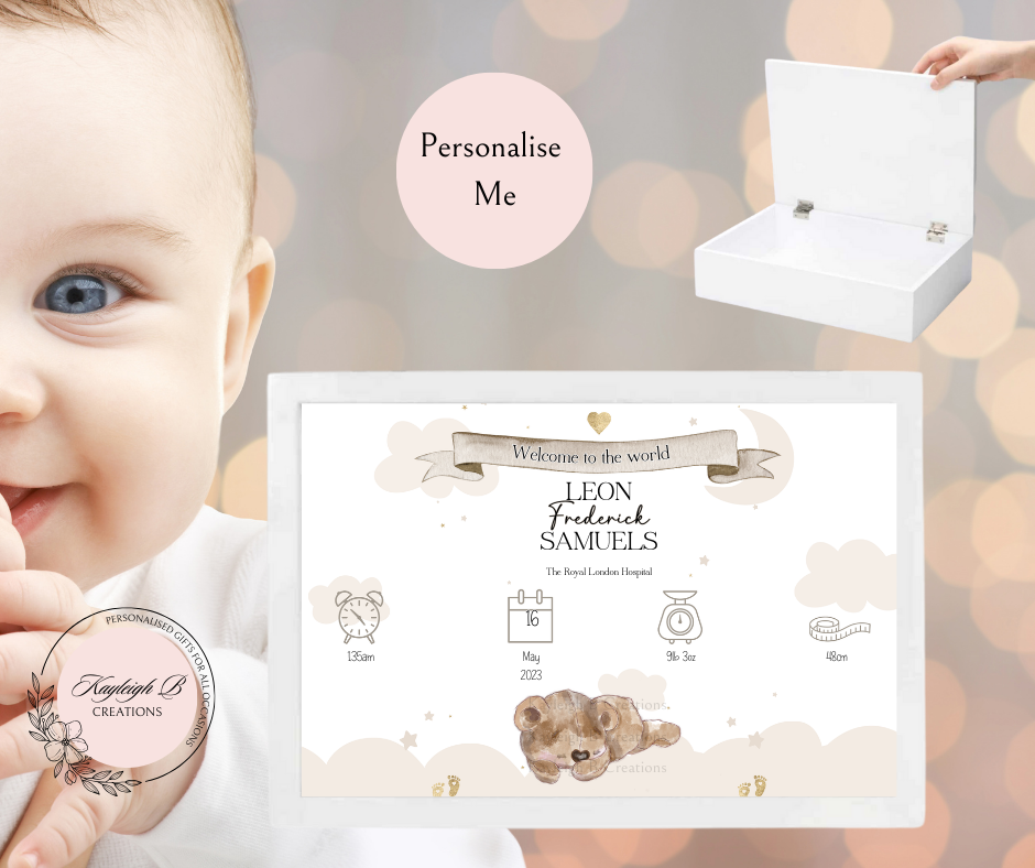 Baby Keepsake Box