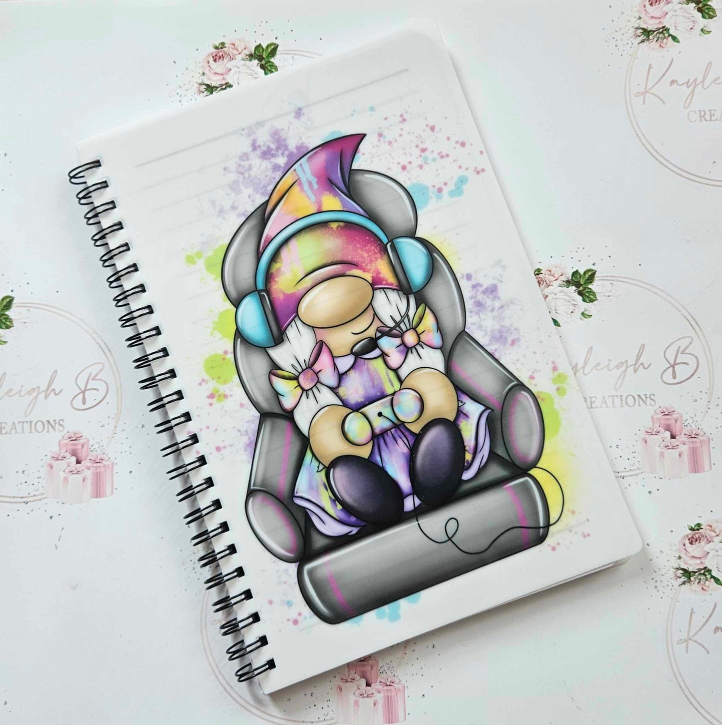 Gamer Notebook A5 - Gonk/Gonkette Design