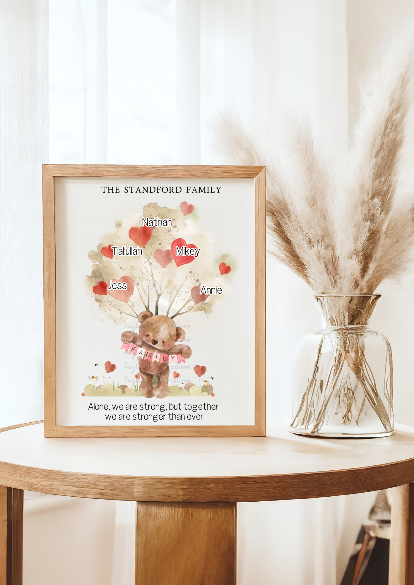 Family Tree A4 Print