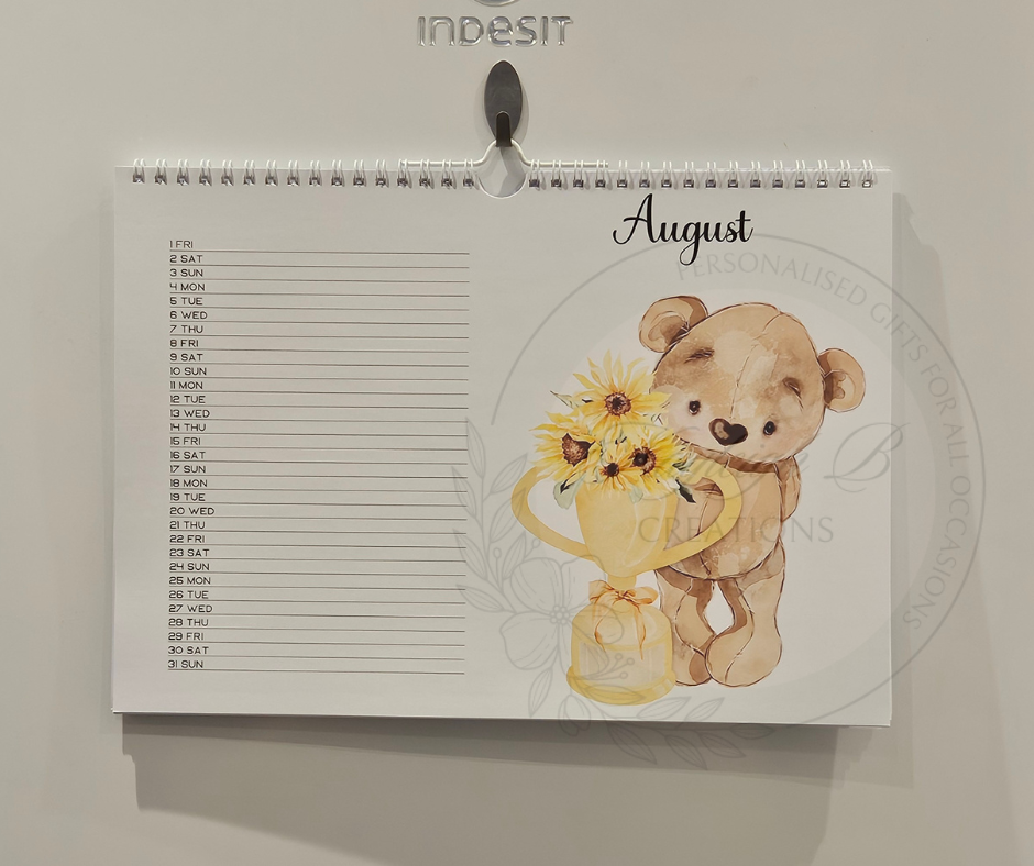 Beau & Bella 2025 Calendar