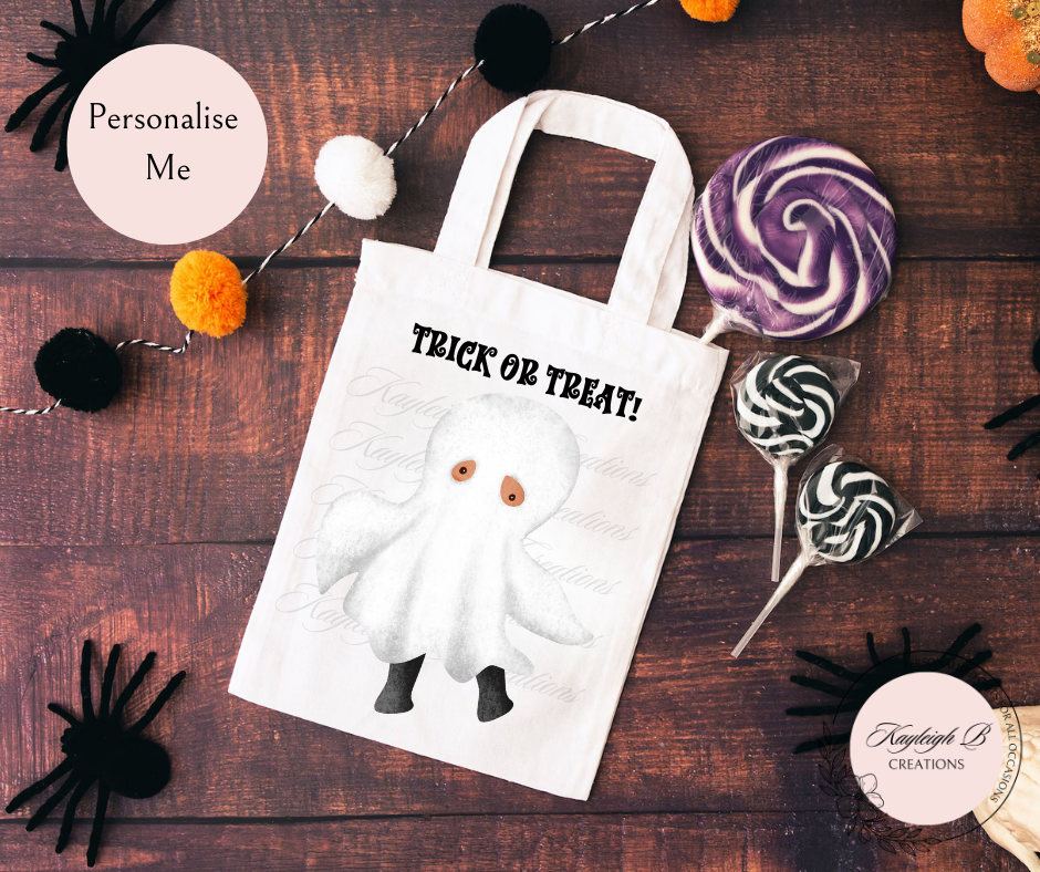 Trick or Treat Bag - 10 Designs to choose from