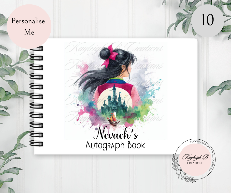 Autograph Notebook - A6