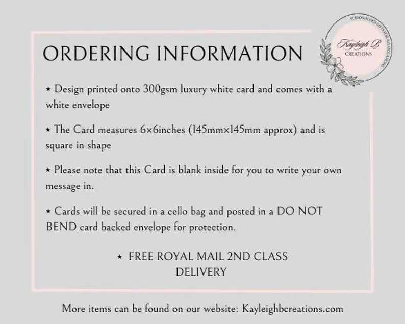 New Baby Card - Floral Baby Feet Design