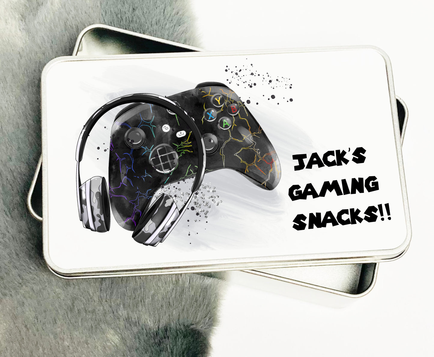 Gaming Snacks Tin (XB)