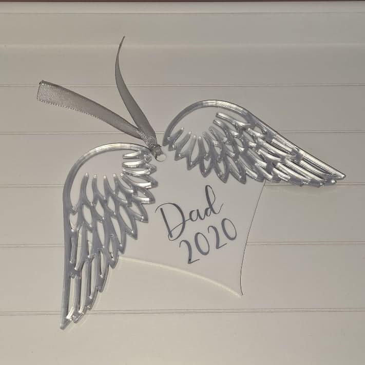 Memorial Heart & Wings