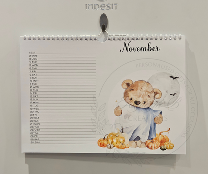 Beau & Bella 2025 Calendar