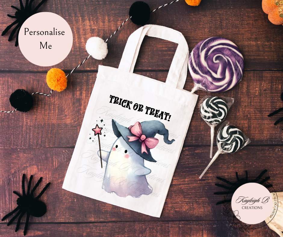 Trick or Treat Bag - 10 Designs to choose from