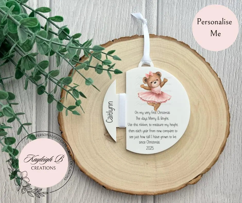 Christmas Ribbon Bauble