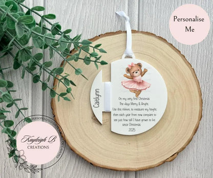 Christmas Ribbon Bauble