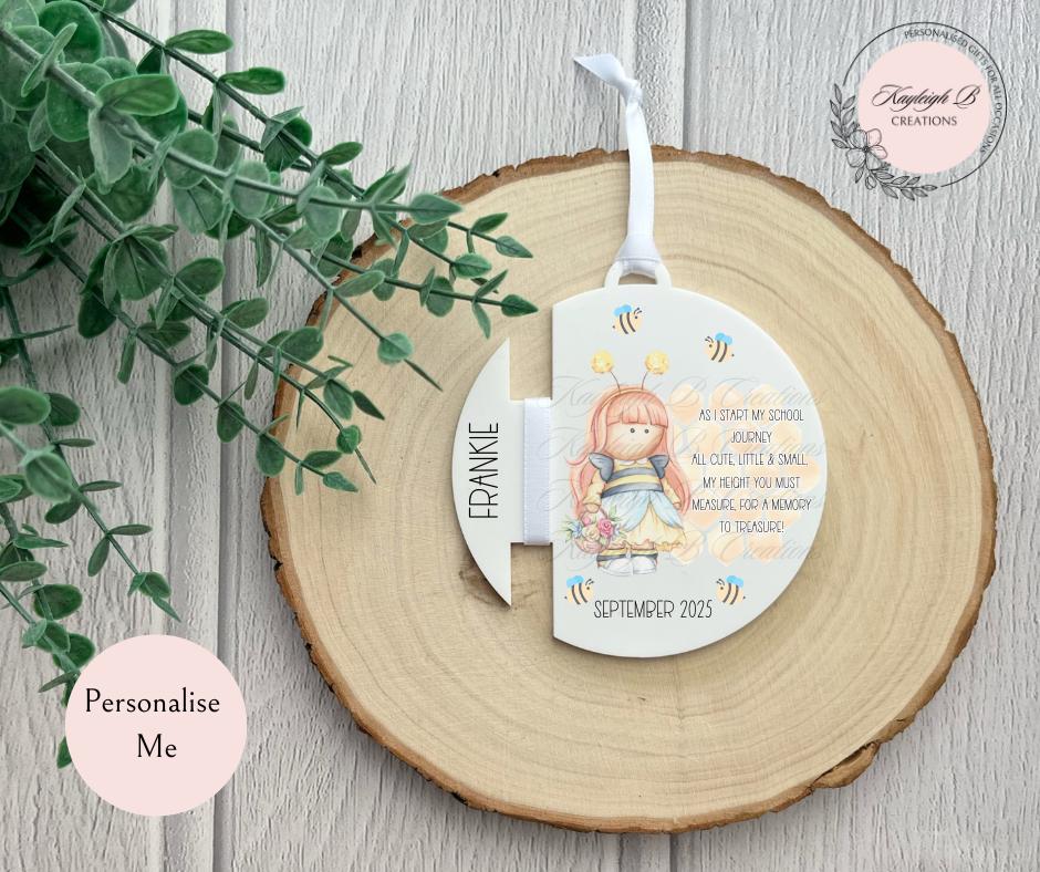 First Day at School Ribbon Keepsake