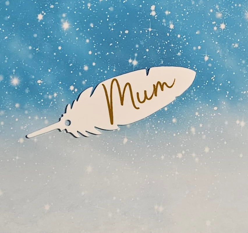Memorial Feather Decoration