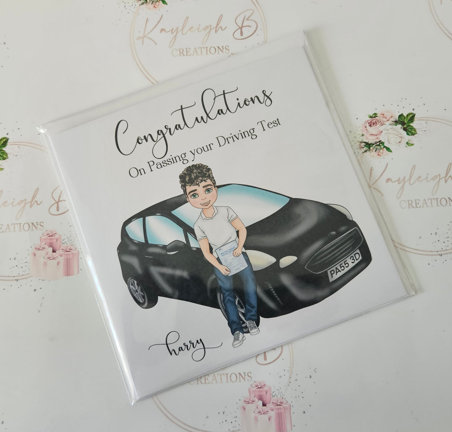 Congratulations On Passing Your Driving Test Card