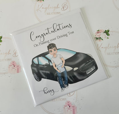 Congratulations On Passing Your Driving Test Card