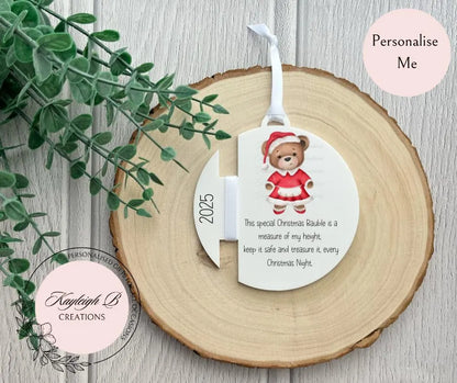 Christmas Ribbon Bauble