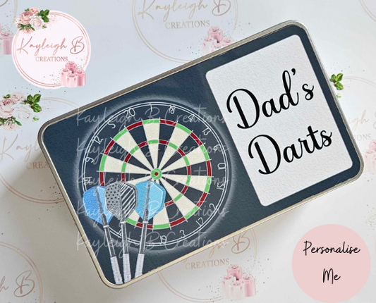 Personalised Darts Tin