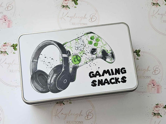 Gaming Snacks Tin (XB)