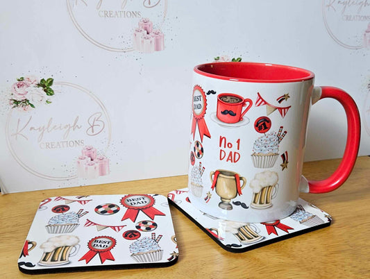 Dad Mug & Coaster Set