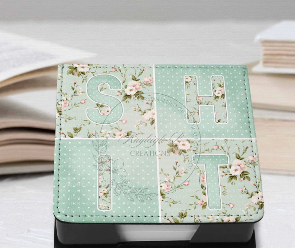 Pretty Profanities Sticky Note Holder