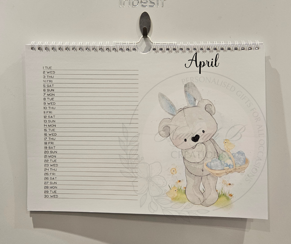 Beau & Bella 2025 Calendar