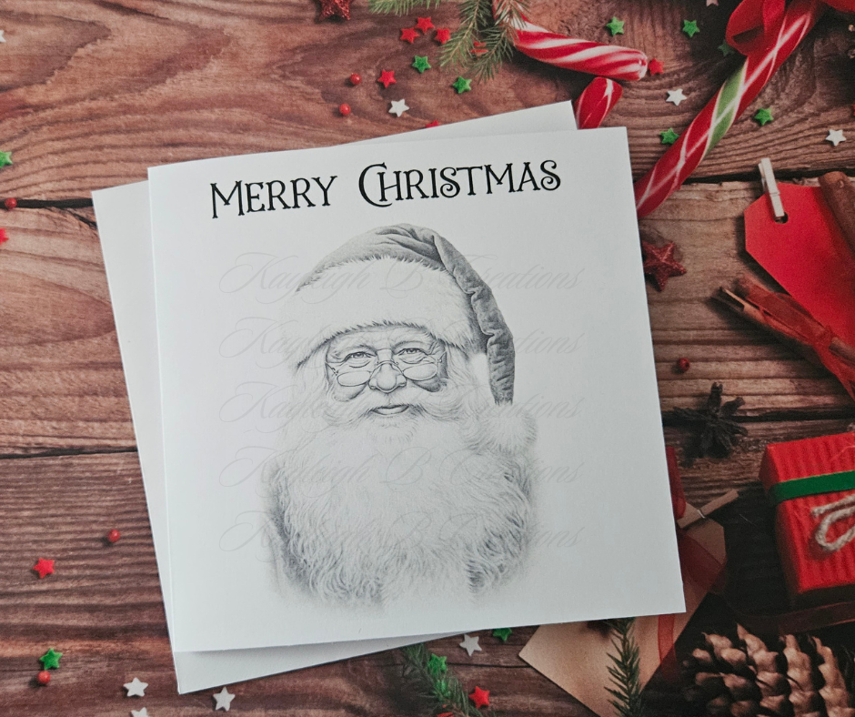 Christmas Card - Traditional Santa, Reindeer & Polar Bear Designs