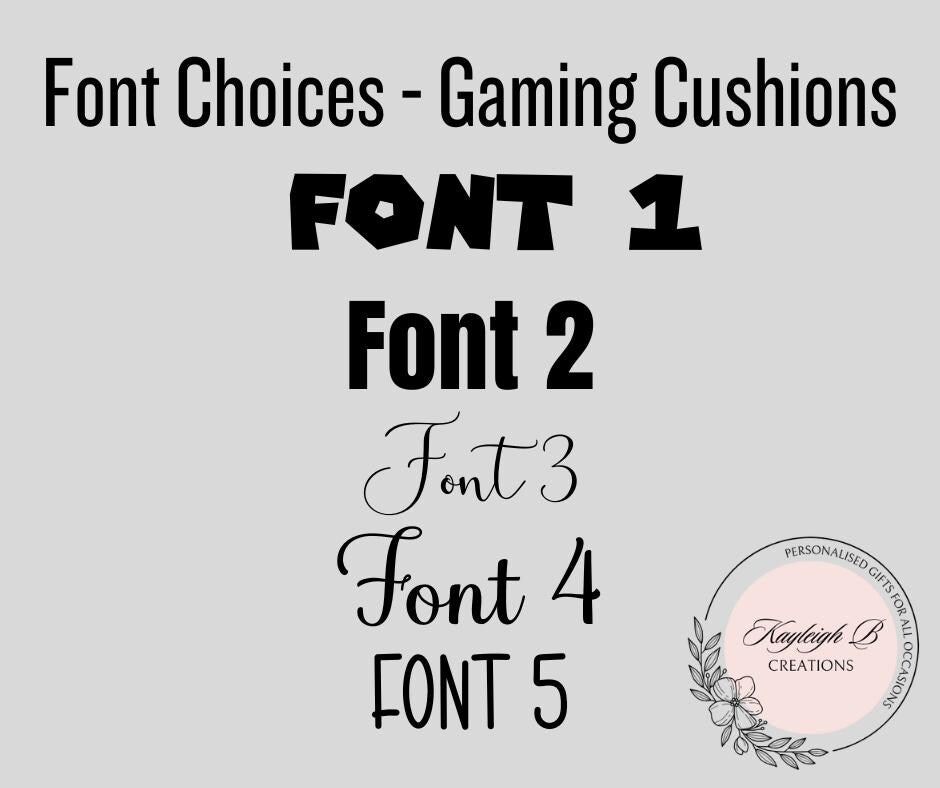 Gamer Cushion - Personalised, Gamer Gift, Controller Design, For Him, For Her