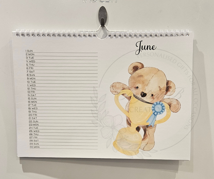 Beau & Bella 2025 Calendar