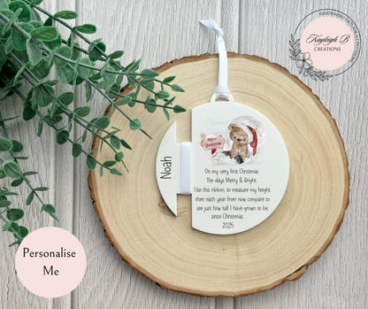 Christmas Ribbon Bauble