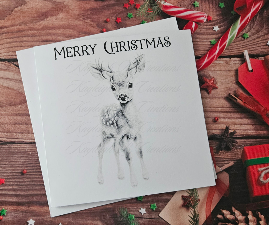 Christmas Card - Traditional Santa, Reindeer & Polar Bear Designs