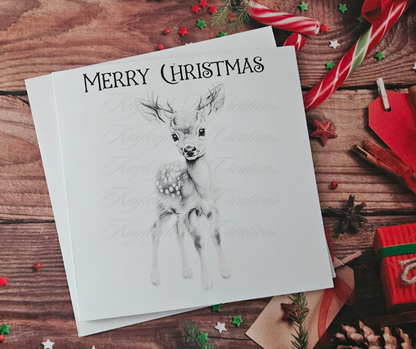Christmas Card - Traditional Santa, Reindeer & Polar Bear Designs