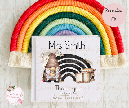 Gnome/Gonk Teacher Thank You Card