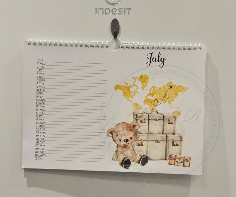 Beau & Bella 2025 Calendar