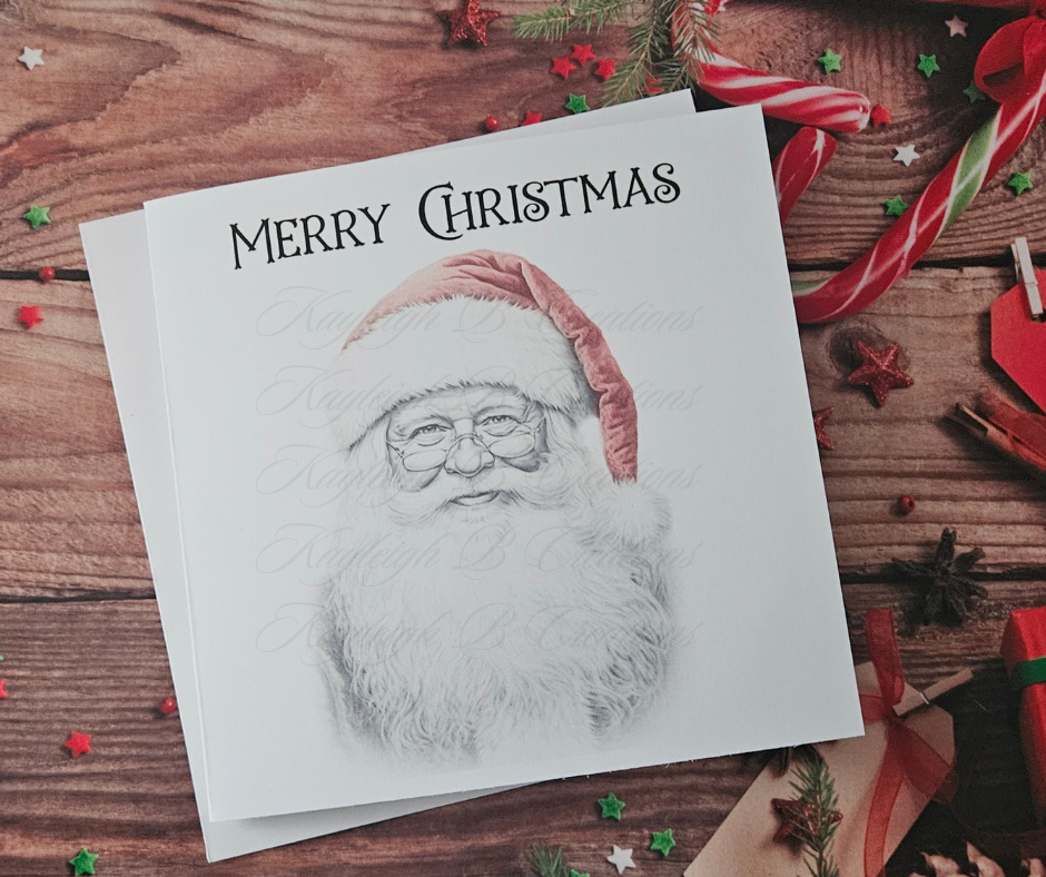 Christmas Card - Traditional Santa, Reindeer & Polar Bear Designs