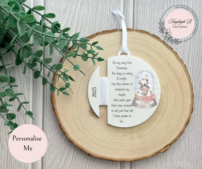 Christmas Ribbon Bauble