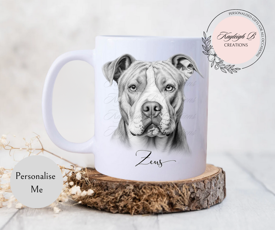 American Bulldog Mug