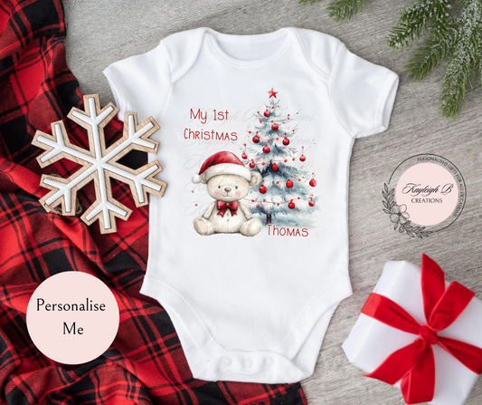 Christmas Bear Vest