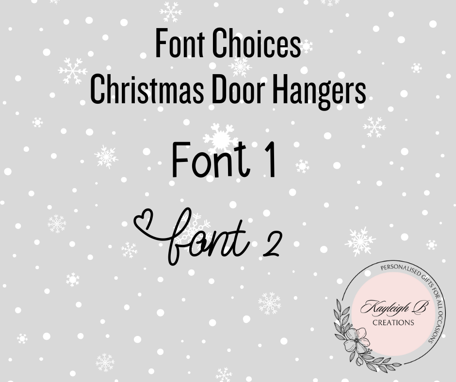 Santa Stop Here Door Hanger
