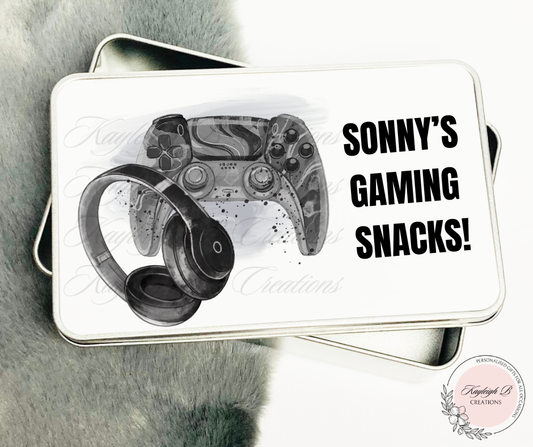 Gaming Snacks Tin (PS)